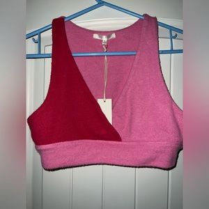 NWT Pink Z Supply Lounge Tank Top